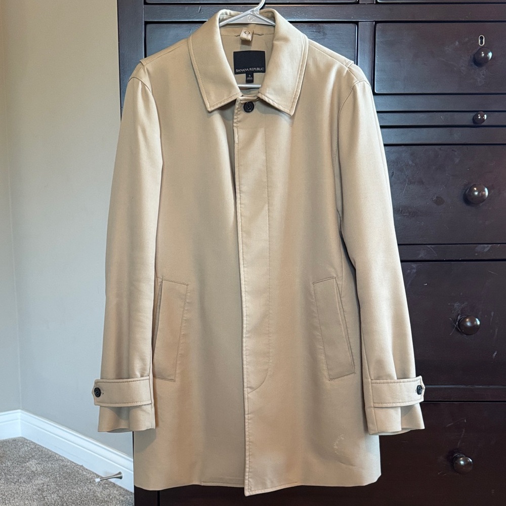 Banana Republic Tan Trench Coat
